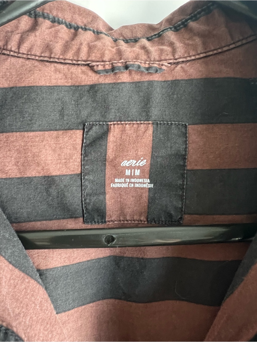 Aerie Brown & Black Striped Set